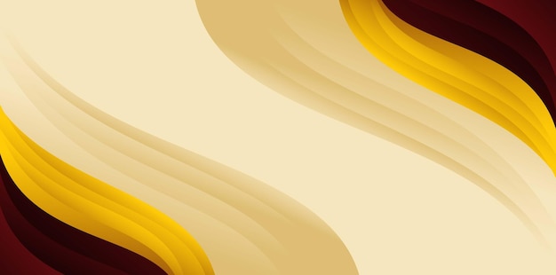 Premium Vector | Red and gold gradient geometric background