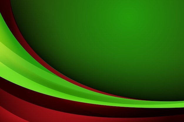 Vector red and green abstract background