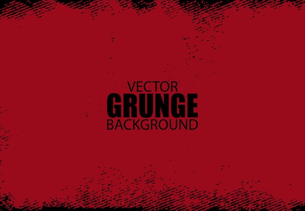 Vector red grunge background texture design