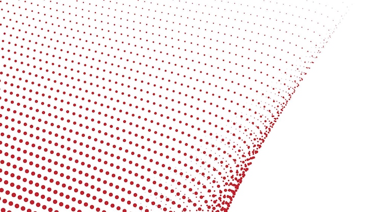 Vector red halftone abstract background for backdrop or presentation
