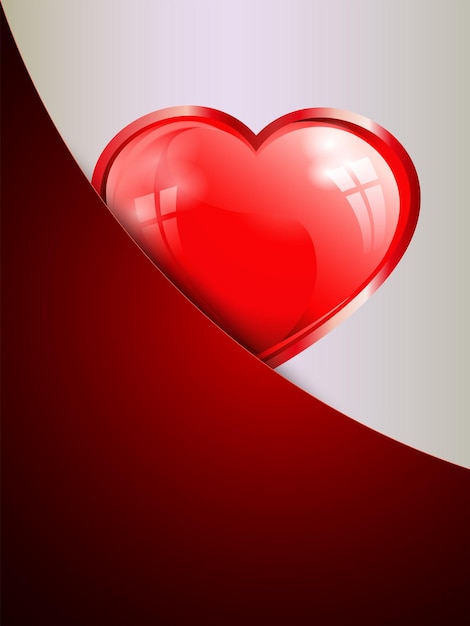 Красное сердце в кармане
