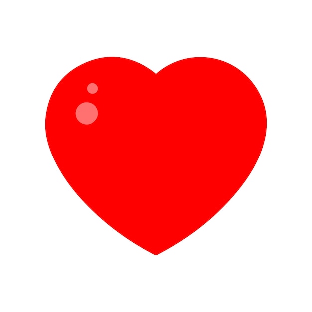 red heart vector art love vector