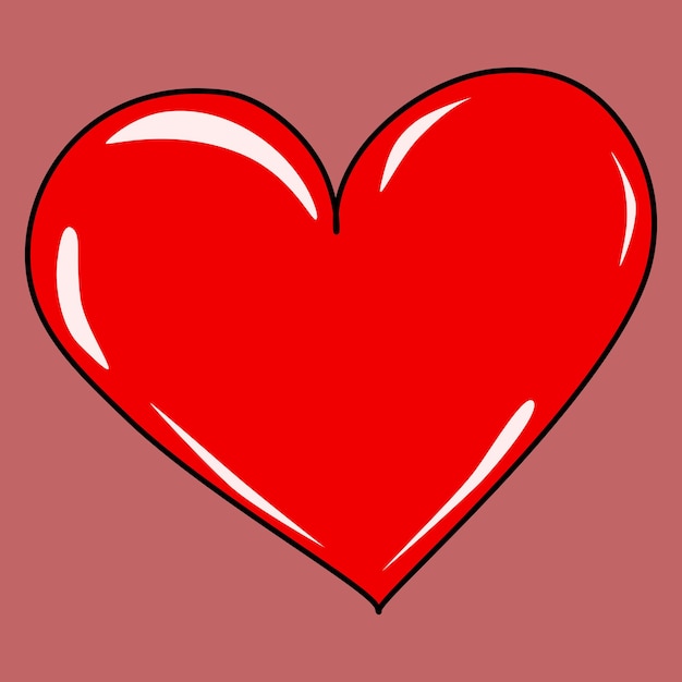 Red Heart Outline Images – Browse 75,210 Stock Photos, Vectors, and Video