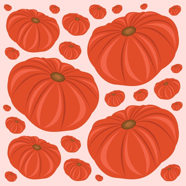 Red heirloom tomato vector illustration