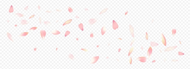 Vector red leaf vector panoramic transparent background