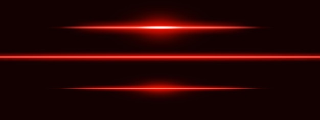 Красный световой блеск Острое горизонтальное отражение луча Scifi проектирует световые переходы или футуристические эффекты Яркие световые полосы и неоновые эффекты Динамический блеск обоев фона