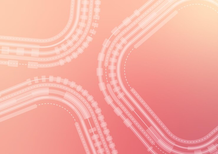 Vector red light line curve art gradient space graphic background