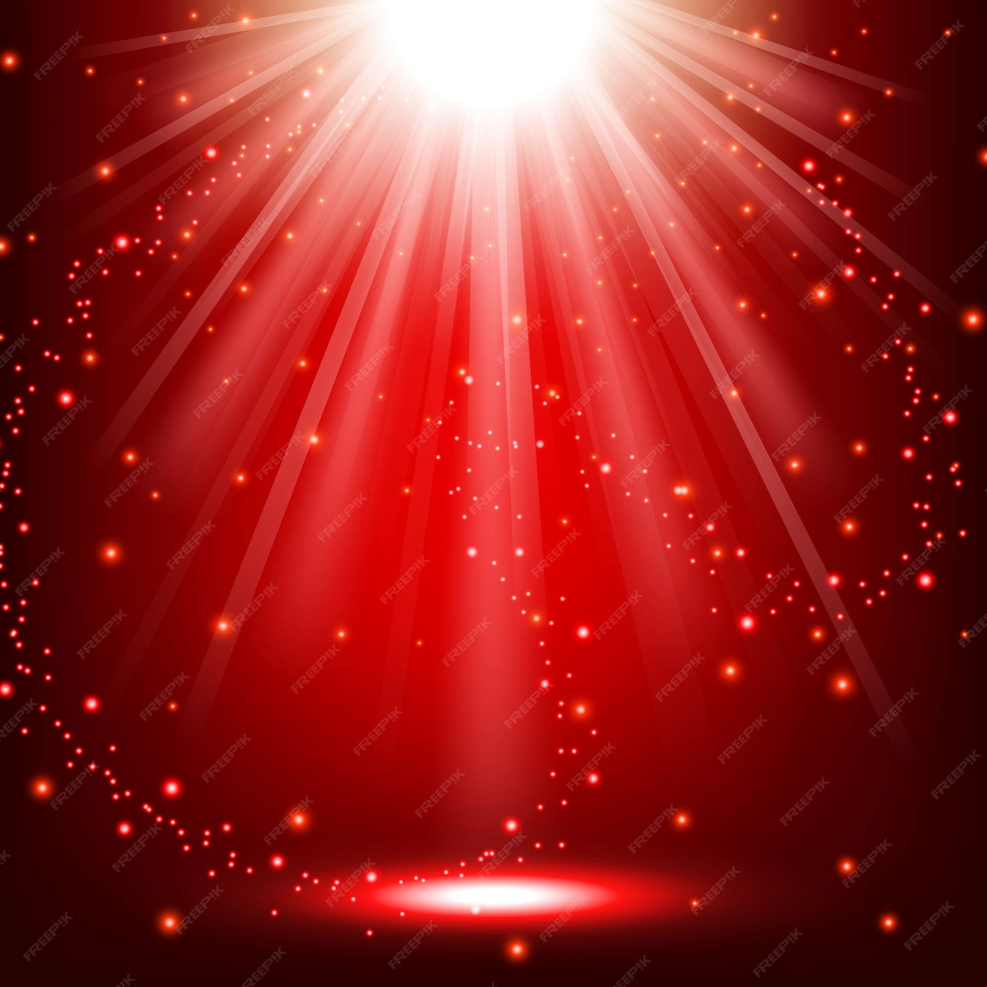 Premium Vector | Red lights shining background