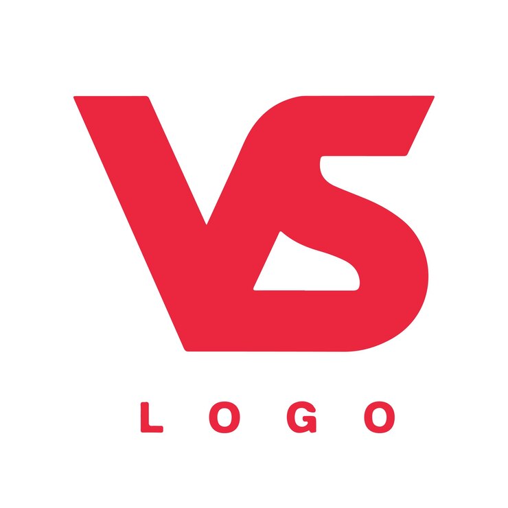 Vector a red logo for the brand logo for the brand of t shirts