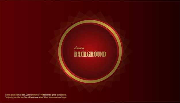 Red luxury background