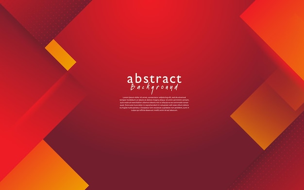 Red modern abstract background design