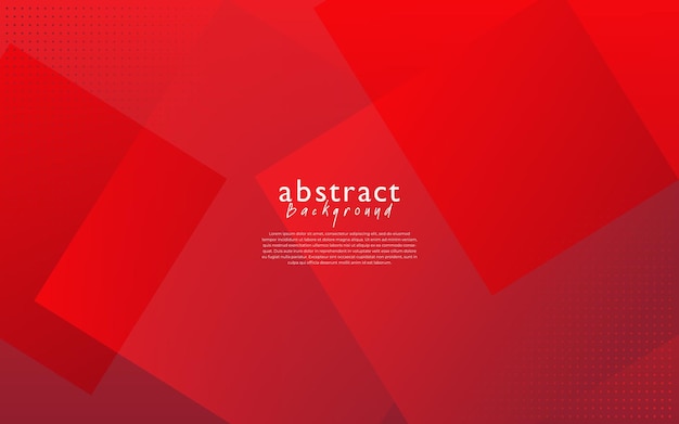 Red modern abstract background design