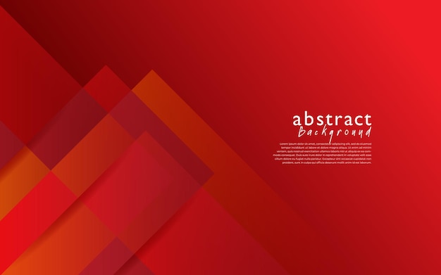 Red modern abstract background design