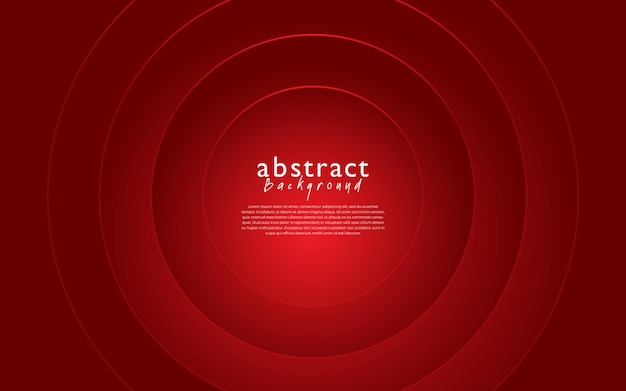 Red modern abstract background design