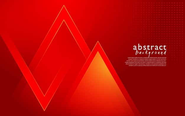 red modern abstract background design