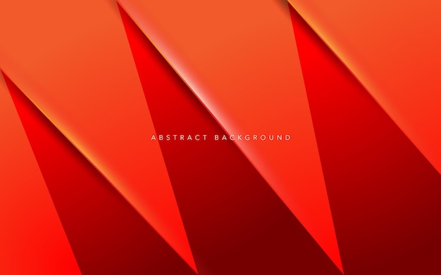 Vector red modern abstract background design