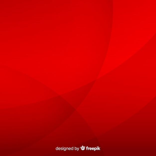 Vector red modern abstract background with shapes