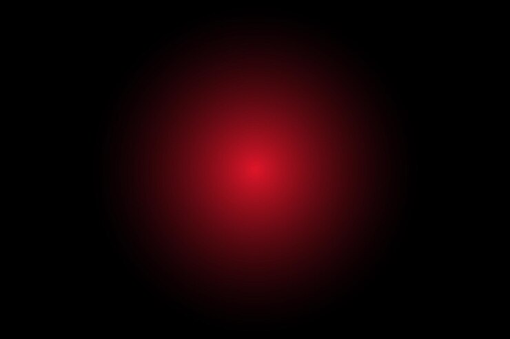 Vector a red object with a white square that says  the red light