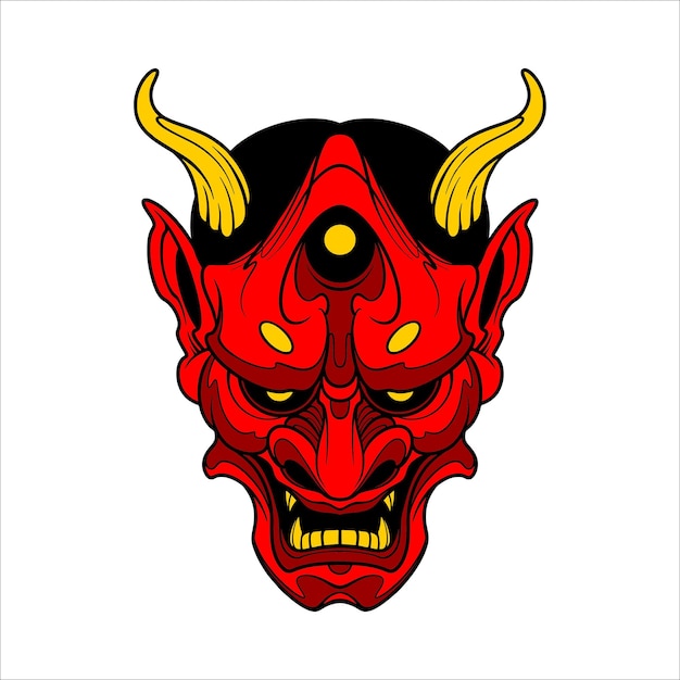 Red Oni-masker