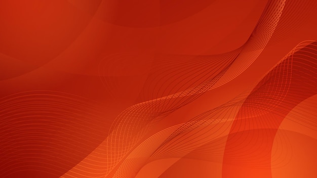 Red Orange Abstract Background