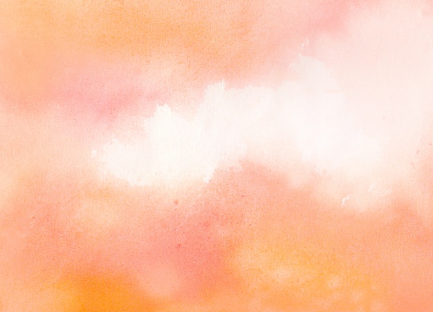 Red  and orange watercolor background