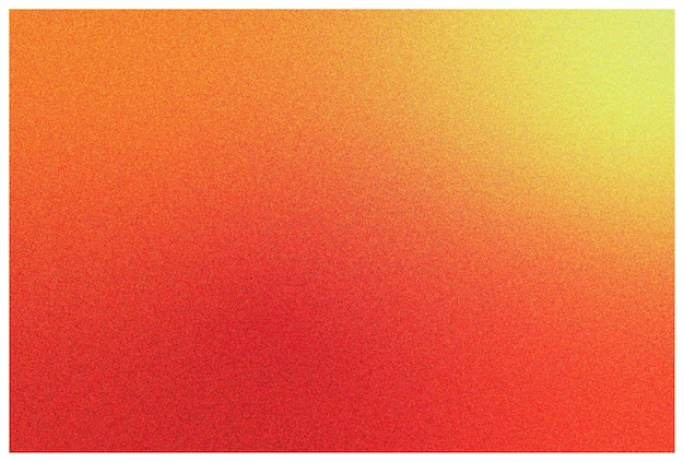 Red orange yellow color gradient background Noise grain trendy texture Vector illustration