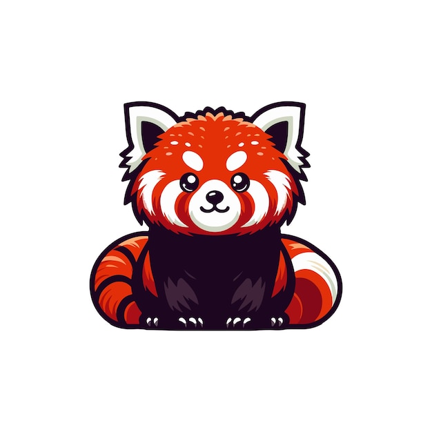 Red panda ai generated image