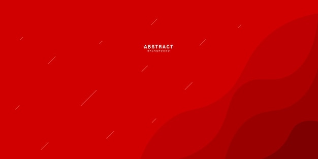 Red paper cut  abstract background used for business, corporate, institution, template, vector