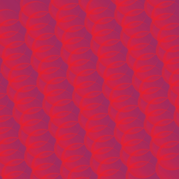 Red pattern circle abstract wave modern design