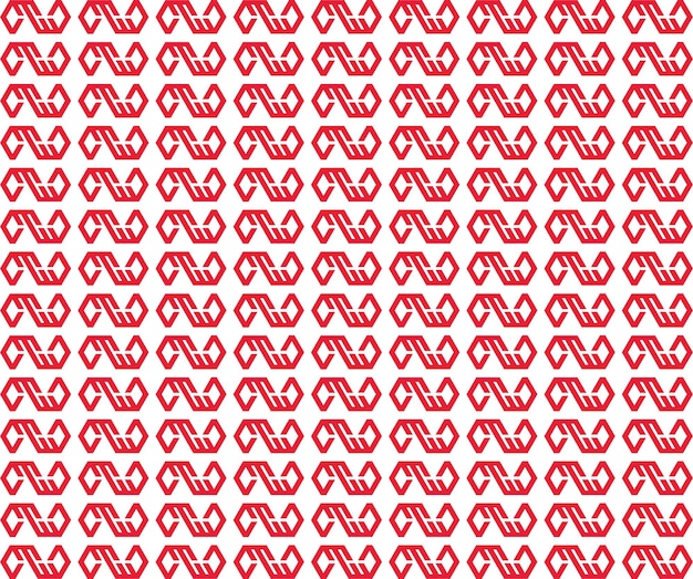 Red pattern vector template background