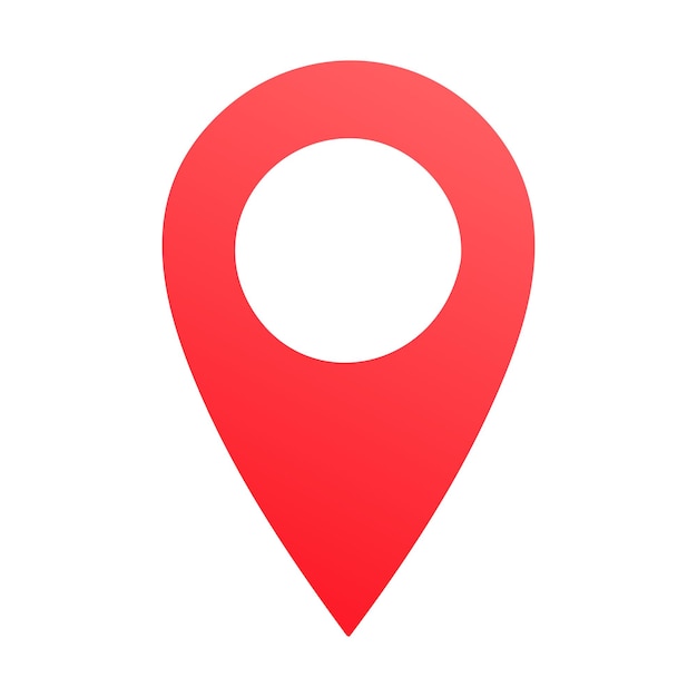 red pin location