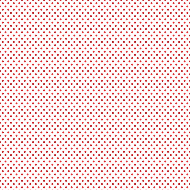 red polka dots pattern on white background circle pattern grid dot vector design pattern