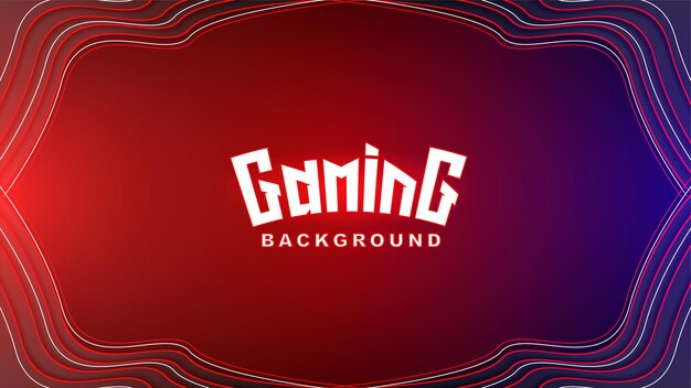 Red purple and black gaming background Vector illustration