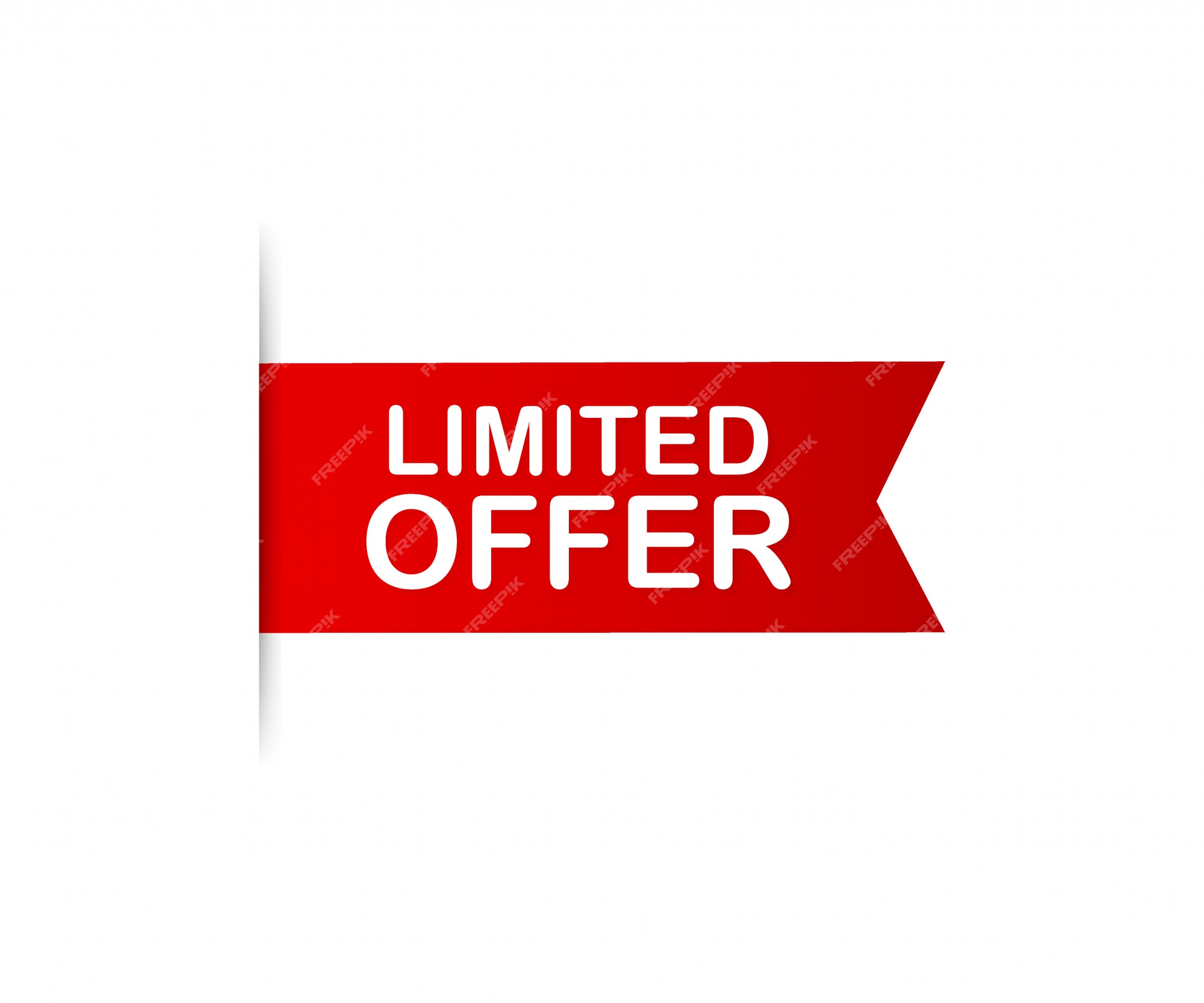 Limit offer. Limited offer. Limited offer banner. Limited banner.