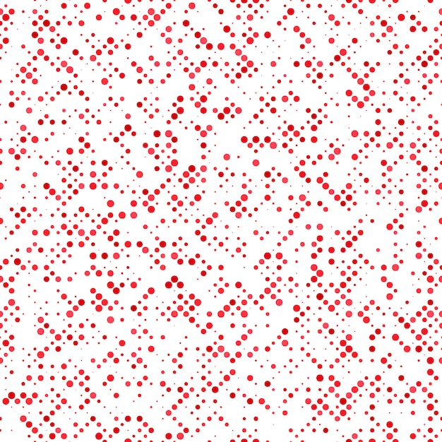 Red seamless dot design