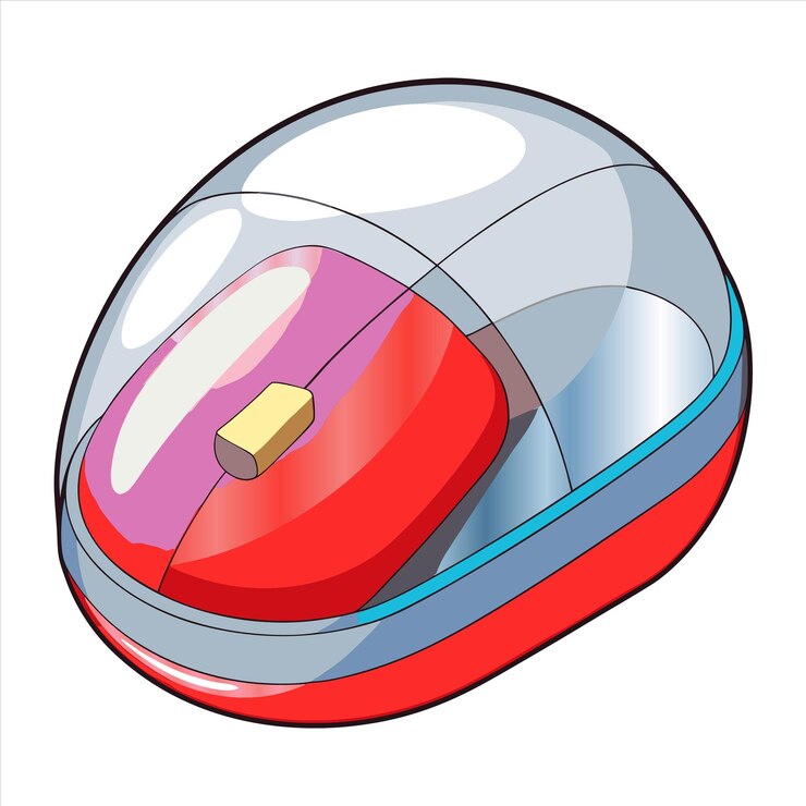 Vector a red and silver object with a yellow top that says quot test quot on it