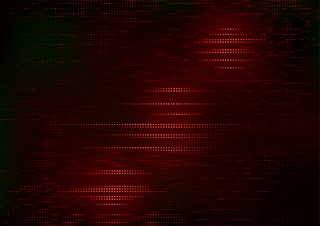 Red square pattern on dark background