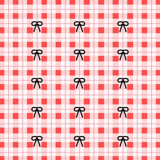 Red square plaid with black ribbon pattern for rock background wallpaper backdrop ad template print