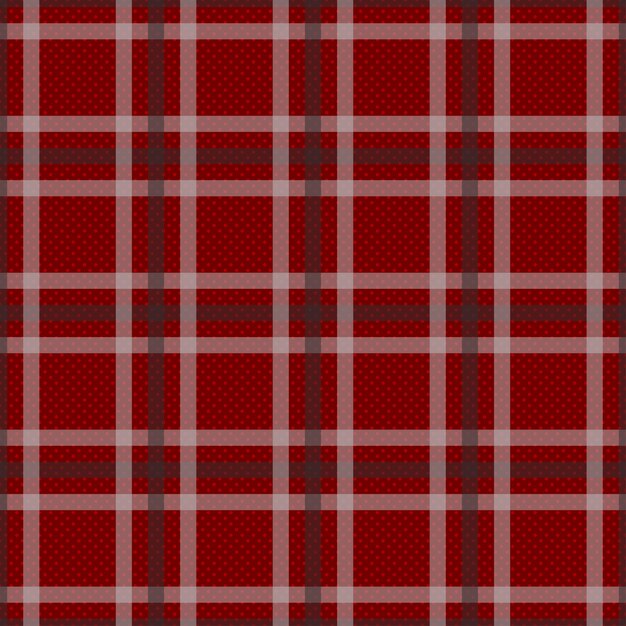 Red tartan with white and black stripes background