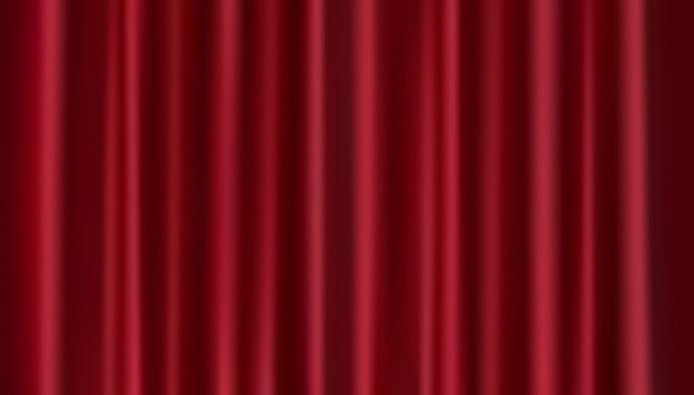 red theatre curtain