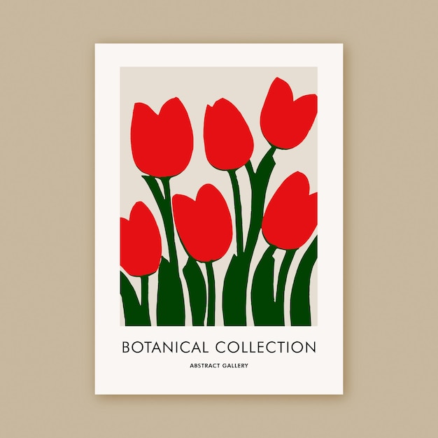 Red Tulips Illustration