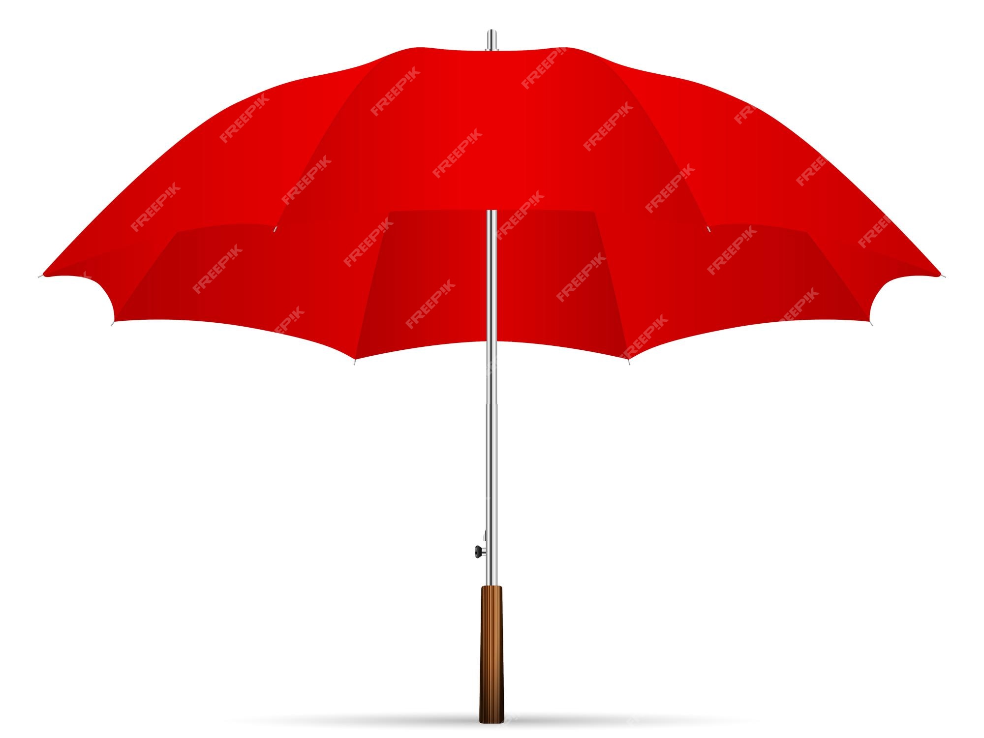 Premium Vector | Red umbrella