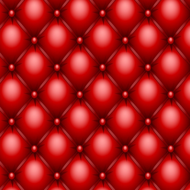 Vector red upholstery texture