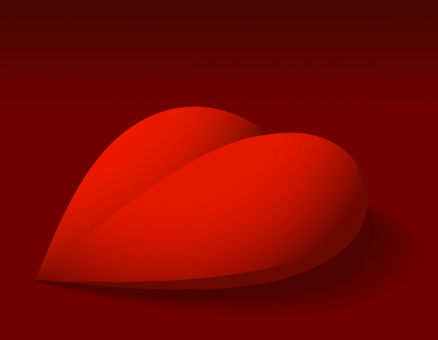 Red Valentines Heart illustration