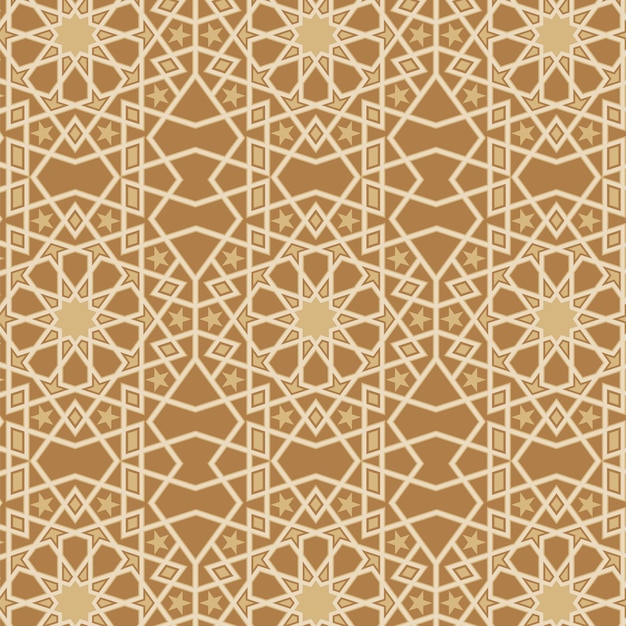 Красная векторная иллюстрация ткани Ramadan Designs