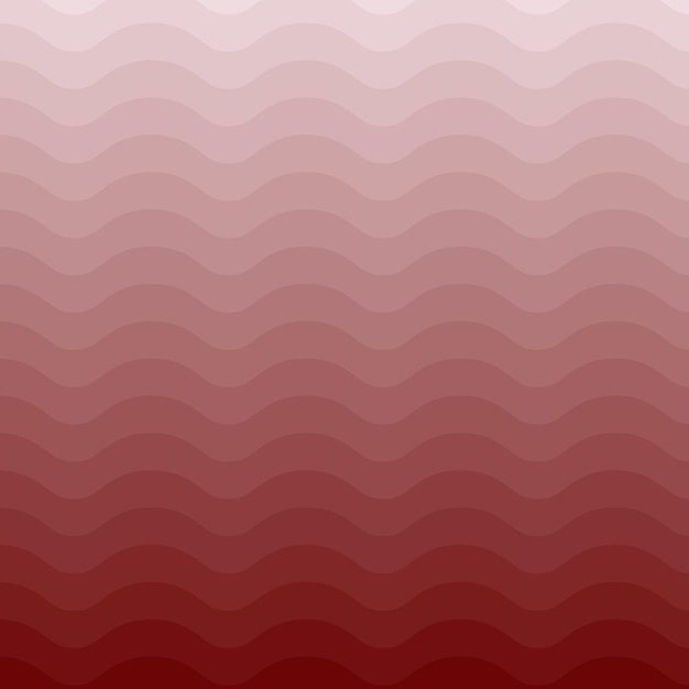 Red water wave line stripes pattern