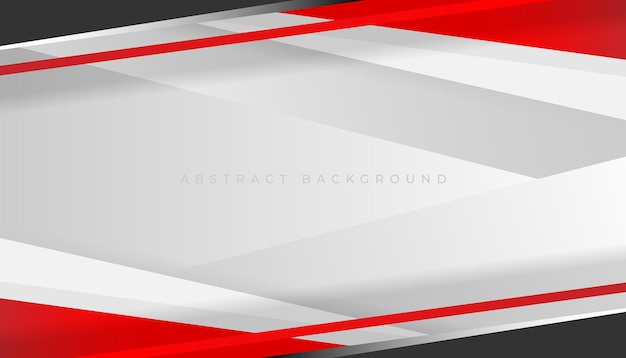 Red white abstract background vector