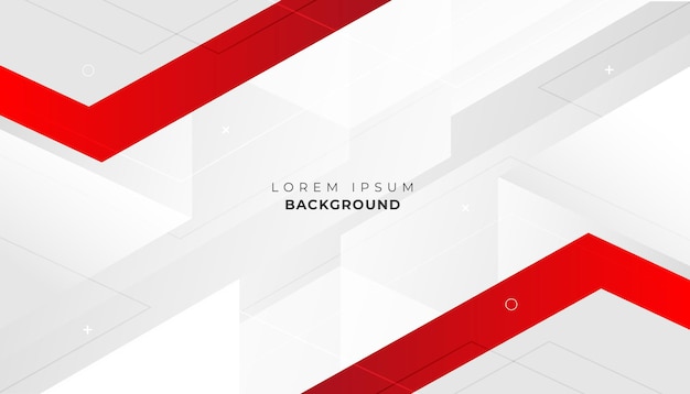 Red and white abstract background