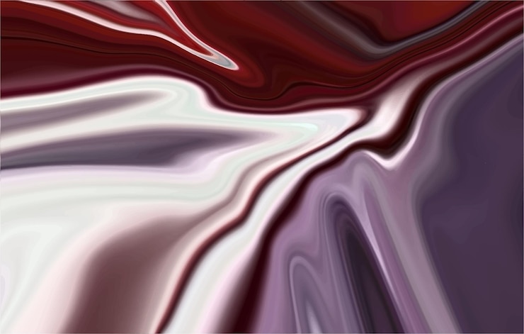 Vector red and white color liquid background design