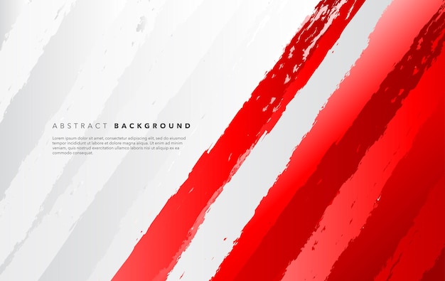 Vector red and white gradient background suit for presentation design and backdrop